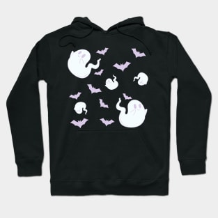 Ghost and Bats Hoodie